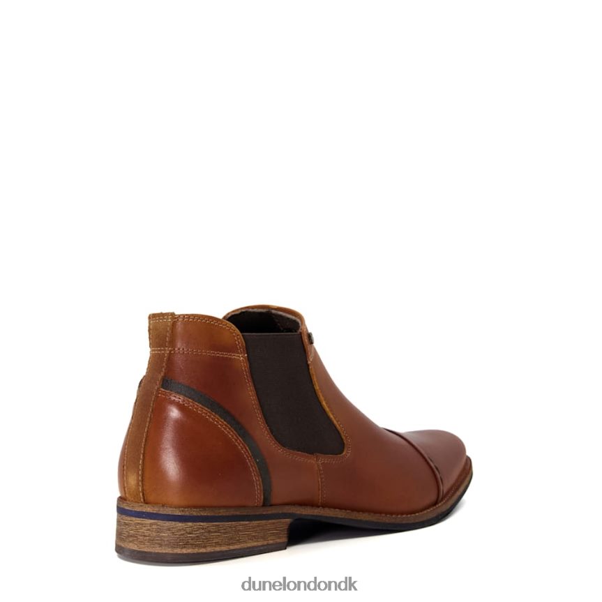 chili chelsea støvler med tåkappedetaljer Dune London Mænd tan NXB060850