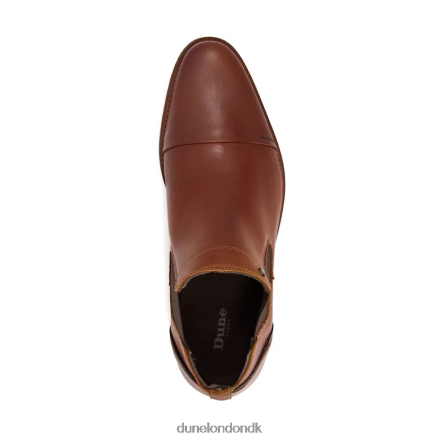 chili chelsea støvler med tåkappedetaljer Dune London Mænd tan NXB060850