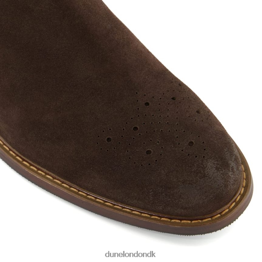 klikker elastiske chelsea støvler Dune London Mænd mørkebrun NXB060785