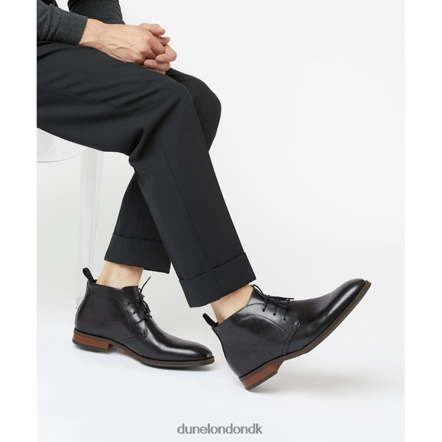 marcherer chukka støvler med snøre Dune London Mænd sort NXB060848
