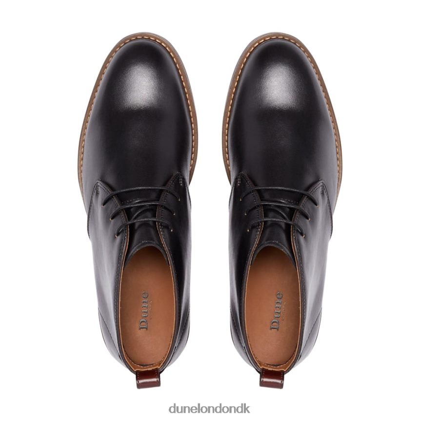 marcherer chukka støvler med snøre Dune London Mænd sort NXB060848