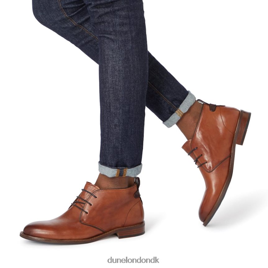 marcherer chukka støvler med snøre Dune London Mænd tan NXB060854