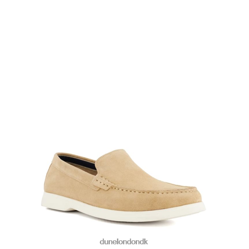 bufftonn afslappede ruskind loafers Dune London Mænd sand NXB060772