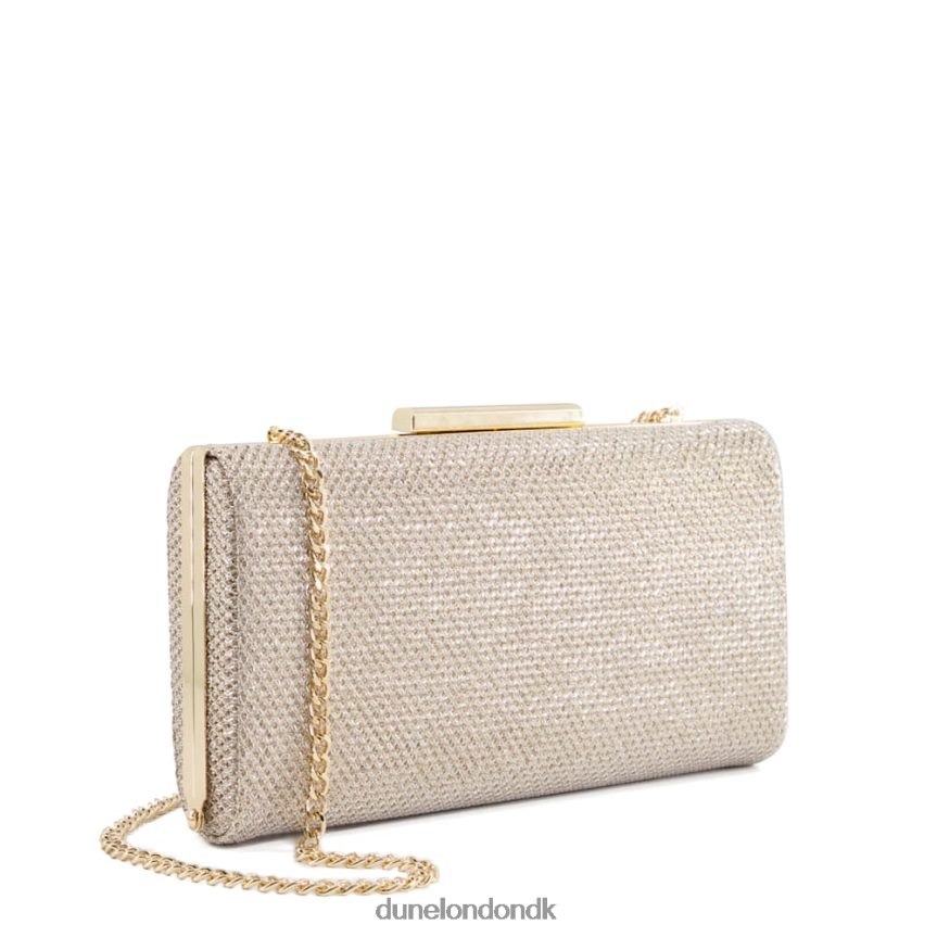 binita glitter clutch taske Dune London Kvinder guld NXB060352