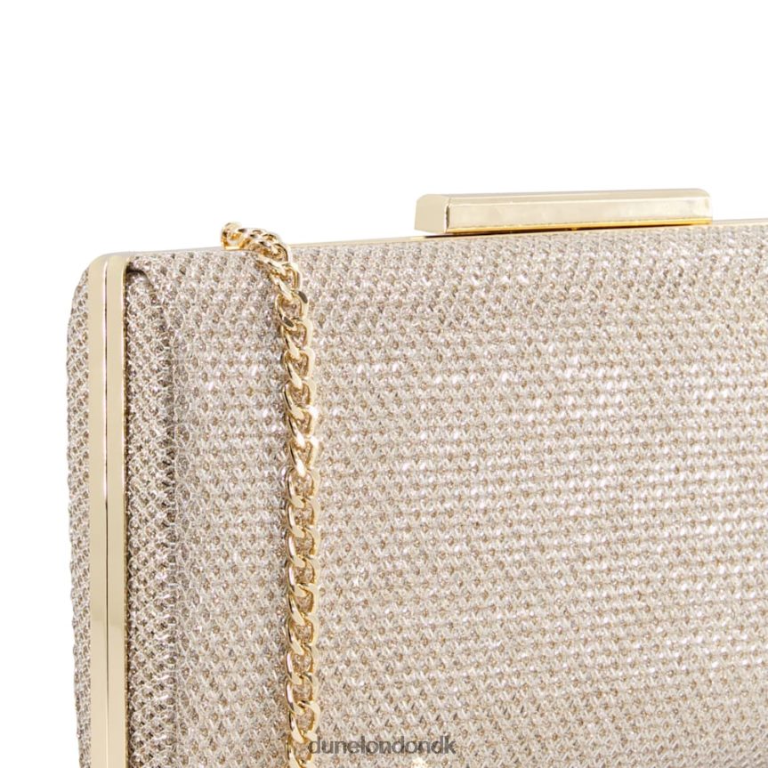 binita glitter clutch taske Dune London Kvinder guld NXB060352
