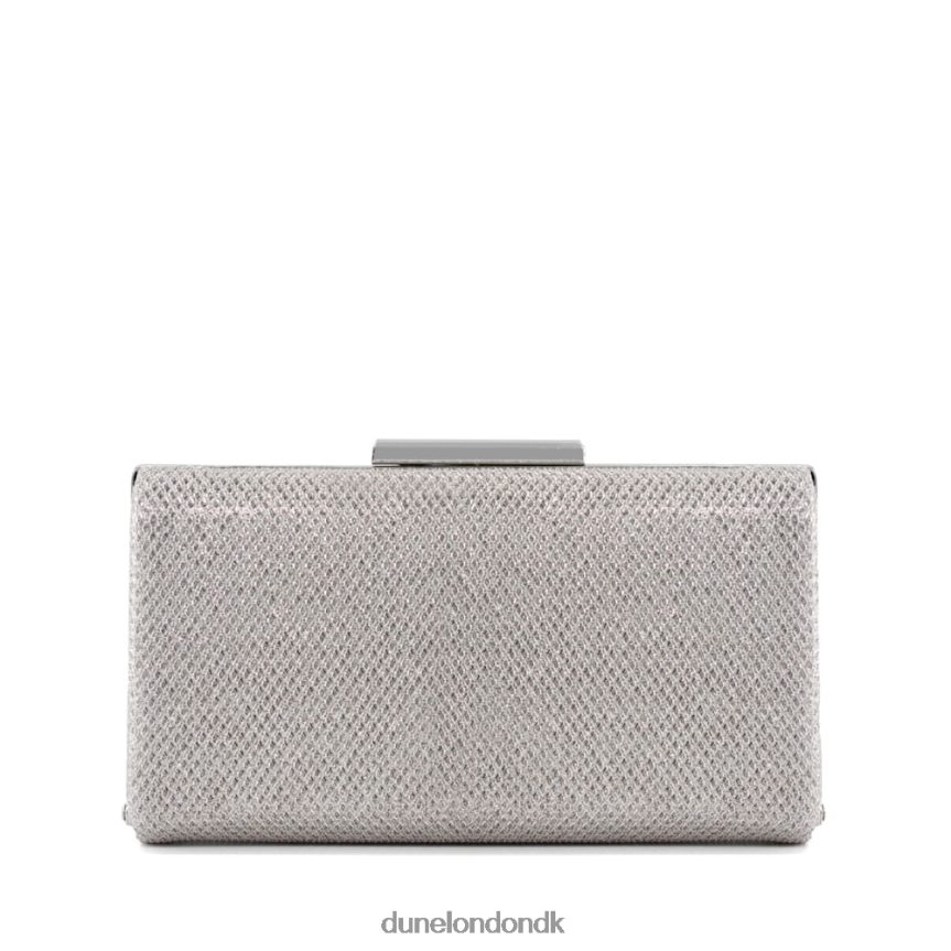 binita glitter clutch taske Dune London Kvinder sølv NXB060354