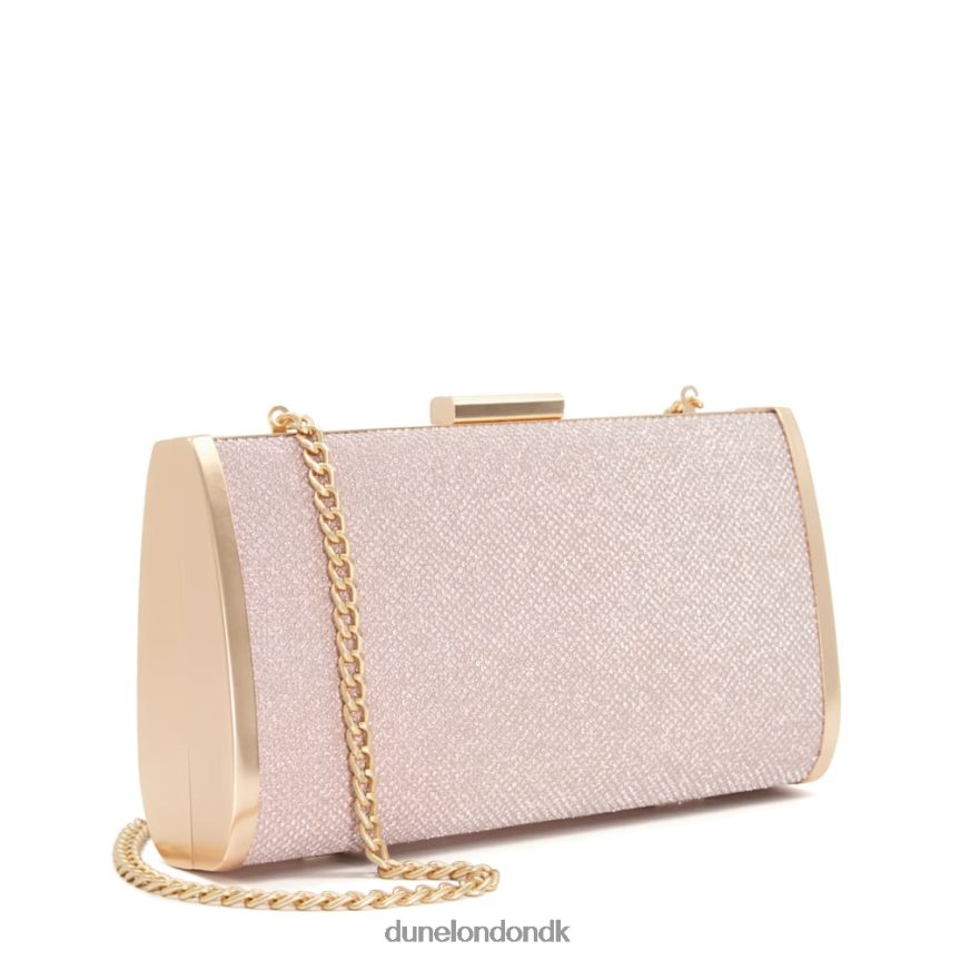 blaike metal box-clutch taske Dune London Kvinder rosa guld NXB060280