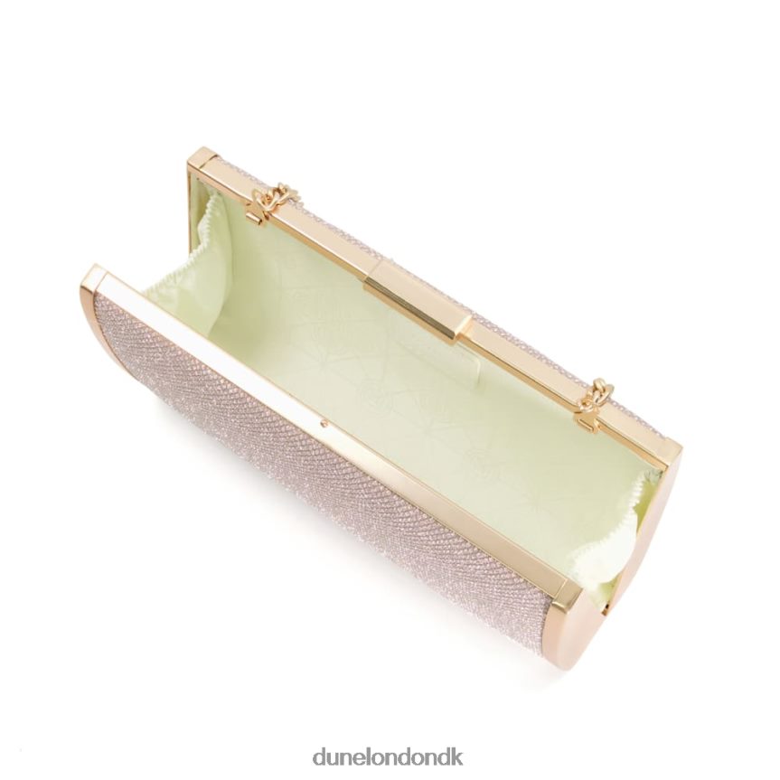 blaike metal box-clutch taske Dune London Kvinder rosa guld NXB060280
