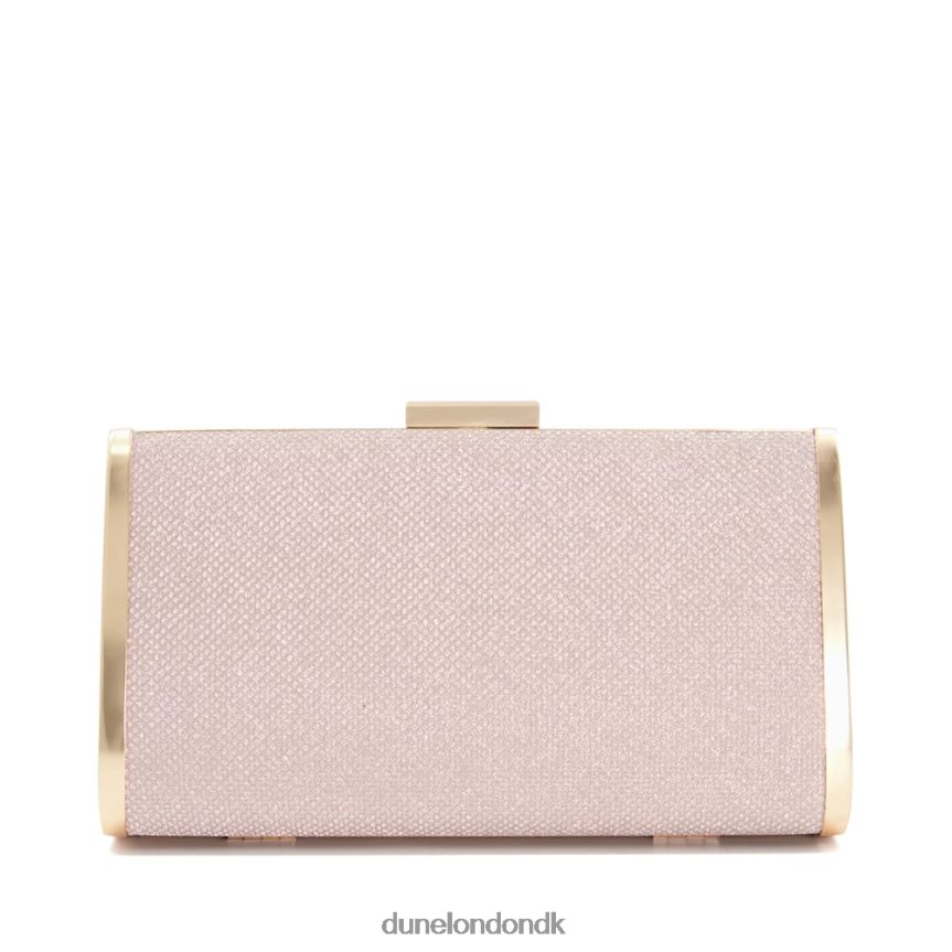blaike metal box-clutch taske Dune London Kvinder rosa guld NXB060280