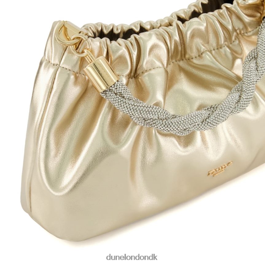 bonanza clutchtaske med diamantdetaljer Dune London Kvinder rosa guld NXB06090