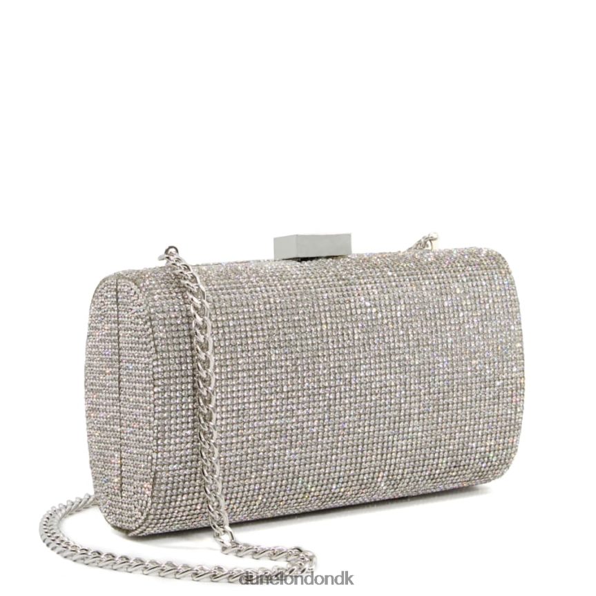 bryannies clutch taske i diamant Dune London Kvinder sølv NXB060353