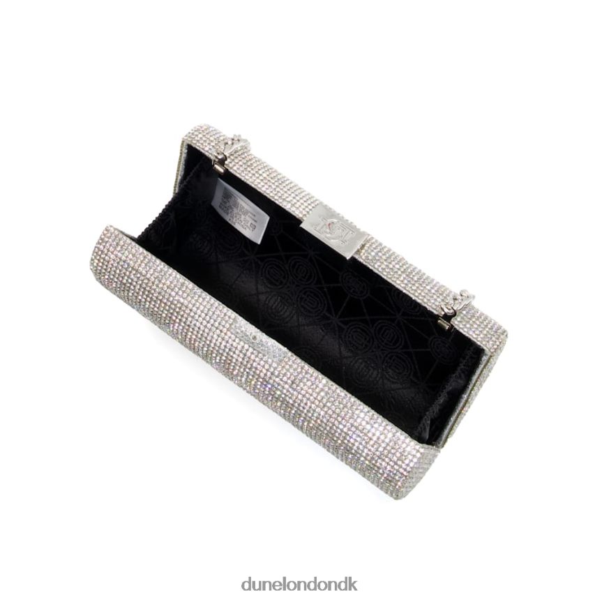 bryannies clutch taske i diamant Dune London Kvinder sølv NXB060353