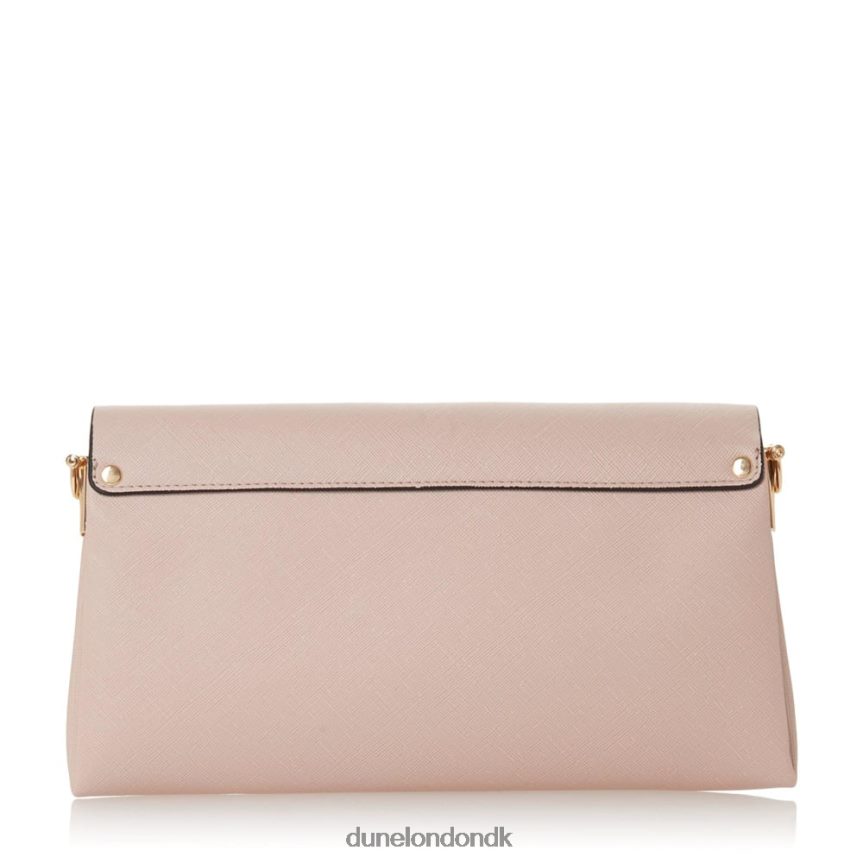 elline lagdelt clutch taske Dune London Kvinder nøgen NXB060422