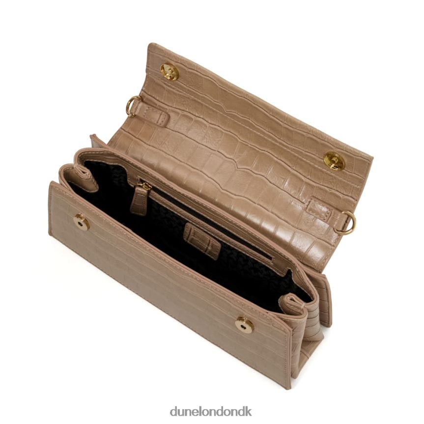 bemmett lille metal-trim crossbody taske Dune London Kvinder taupe NXB060107