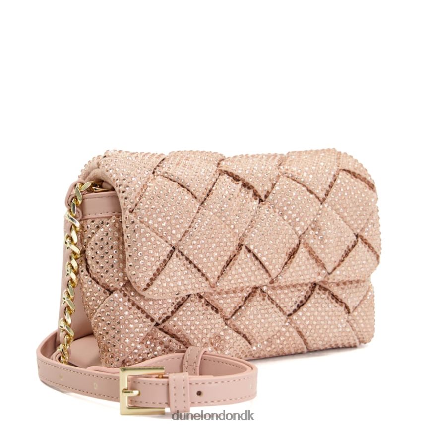 dinidempsy lille diamantvævet crossbody-taske Dune London Kvinder rødme NXB060178