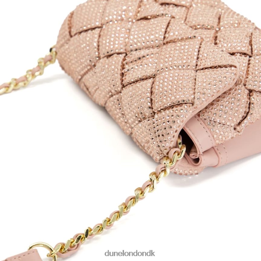 dinidempsy lille diamantvævet crossbody-taske Dune London Kvinder rødme NXB060178