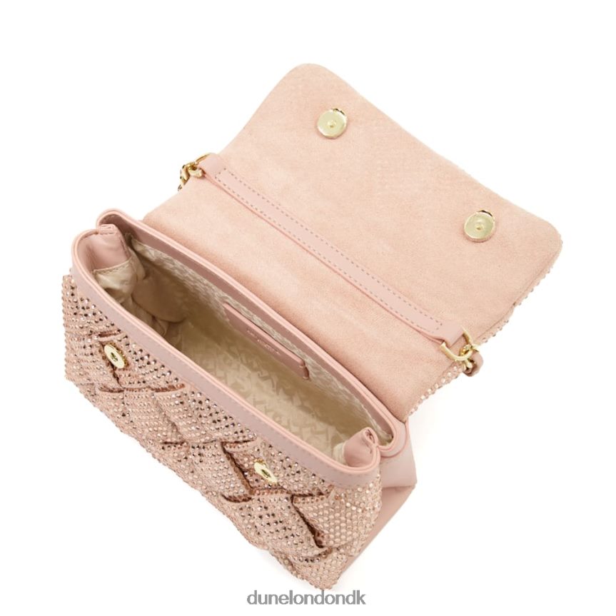 dinidempsy lille diamantvævet crossbody-taske Dune London Kvinder rødme NXB060178