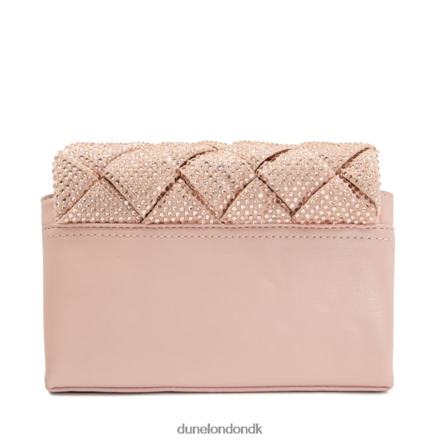 dinidempsy lille diamantvævet crossbody-taske Dune London Kvinder rødme NXB060178