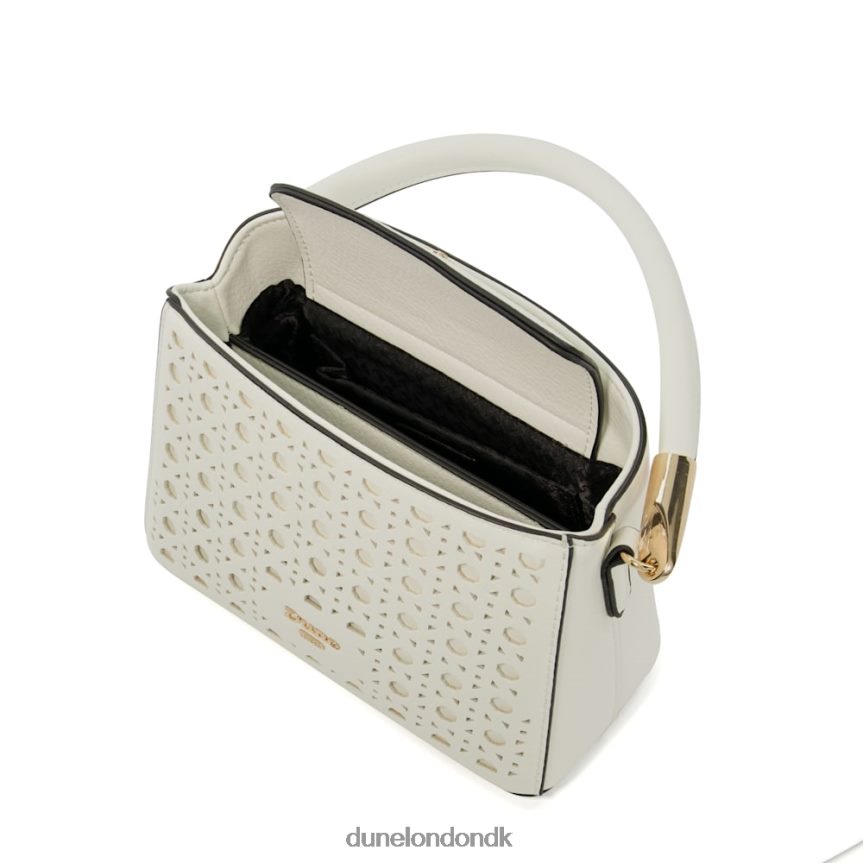 forsinkelse lille laserskåret crossbody-taske Dune London Kvinder hvid NXB060262