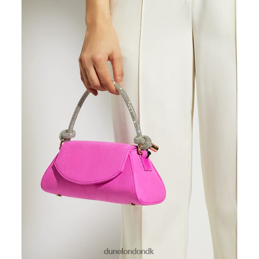 brynley gribetaske med diamantknude Dune London Kvinder fuchsia NXB060229