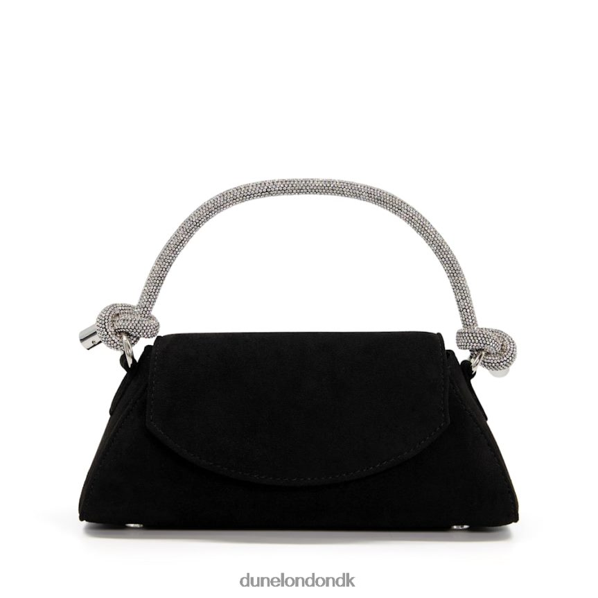 brynley gribetaske med diamantknude Dune London Kvinder sort NXB060316