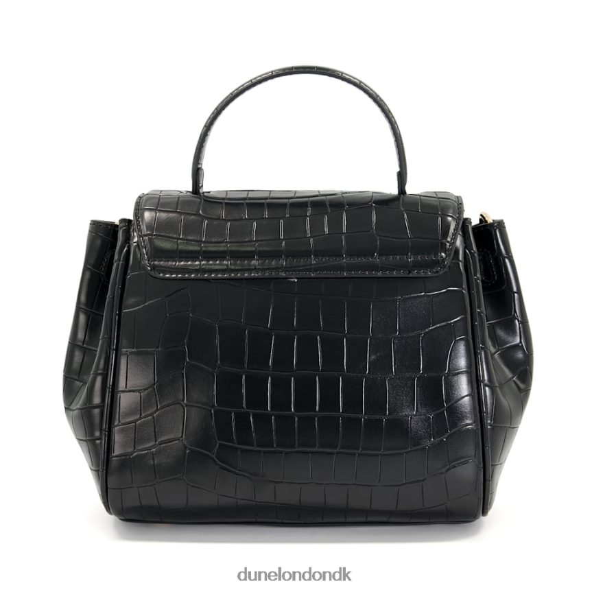 dillion gribetaske med mellemstor krokodilleeffekt Dune London Kvinder sort NXB0607
