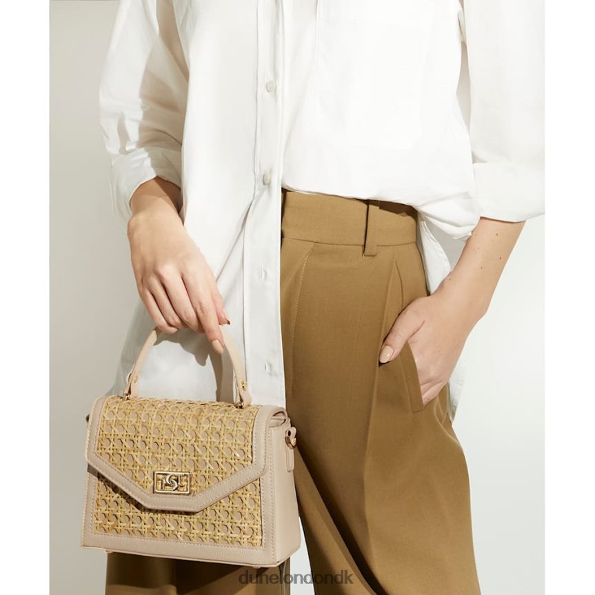 dinkydreamland lille rattan gribetaske Dune London Kvinder nøgen NXB060146