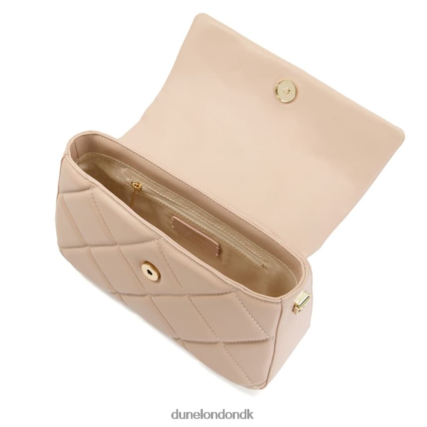 hertuginde s lille quiltet håndtag med flettet tophåndtag Dune London Kvinder rødme NXB060183