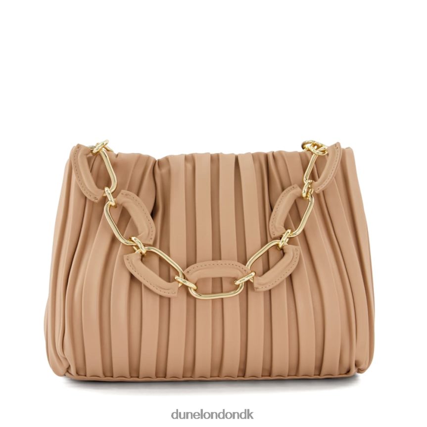 dominie medium plisseret kædehåndtag slouch taske Dune London Kvinder rødme NXB0603