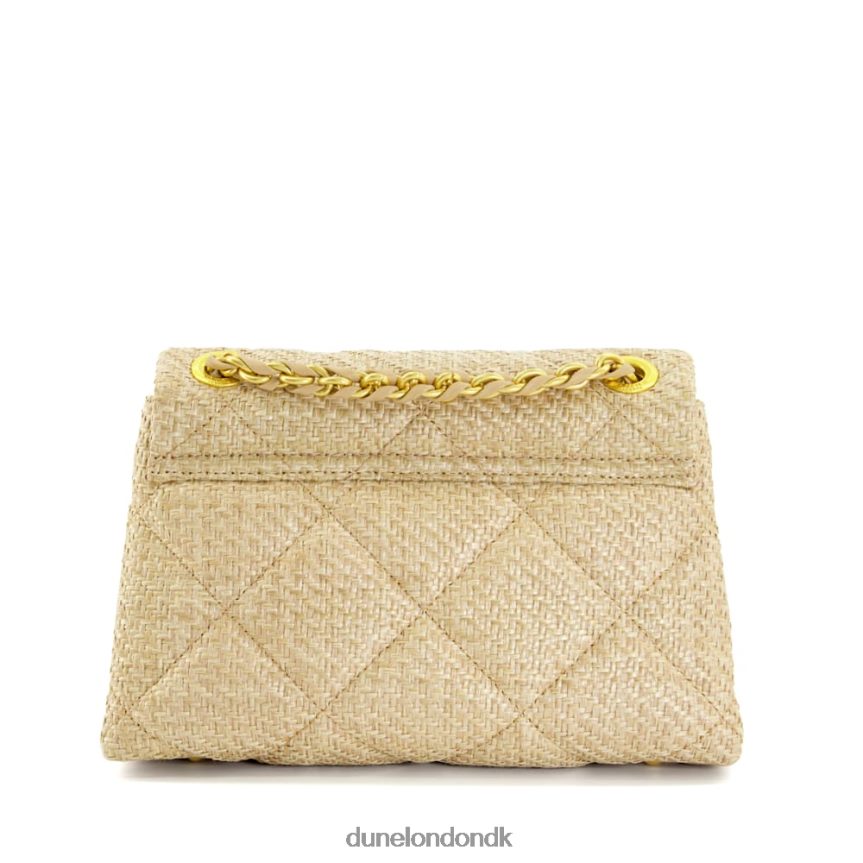 hertuginde medium quiltet raffia taske Dune London Kvinder naturlig NXB060149