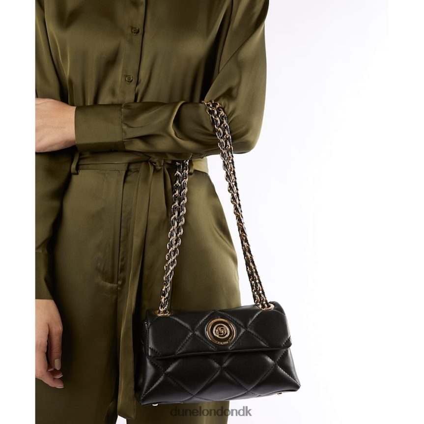 hertuginde s lille quiltet lædertaske Dune London Kvinder sort NXB060342