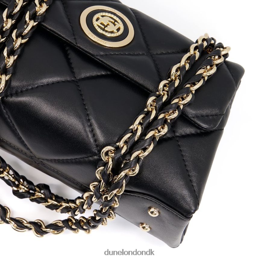 hertuginde s lille quiltet lædertaske Dune London Kvinder sort NXB060342