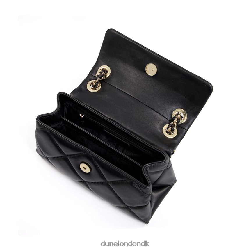 hertuginde s lille quiltet lædertaske Dune London Kvinder sort NXB060342