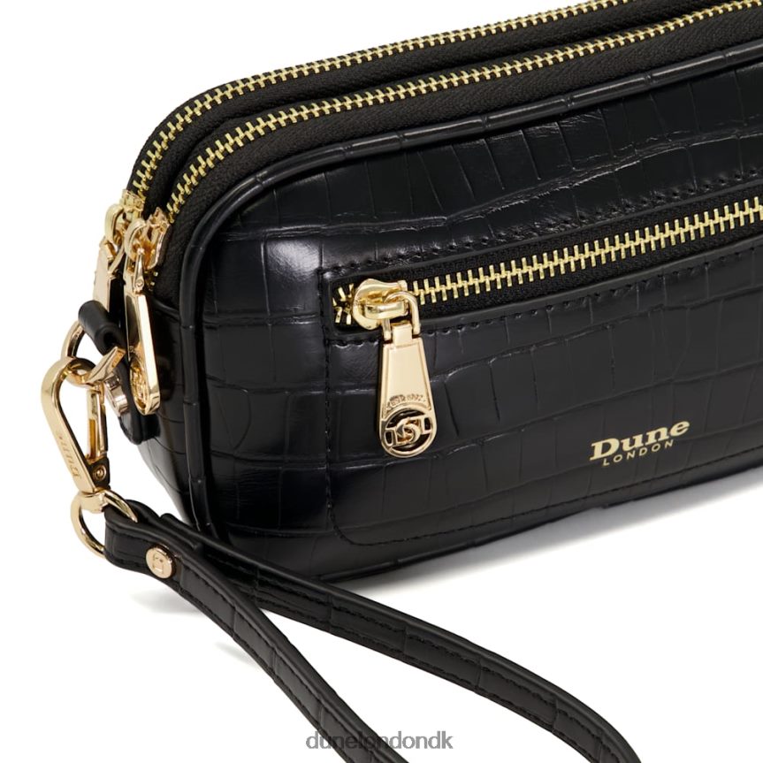 sashas multifunktionel mikrotaske Dune London Kvinder sort NXB060218