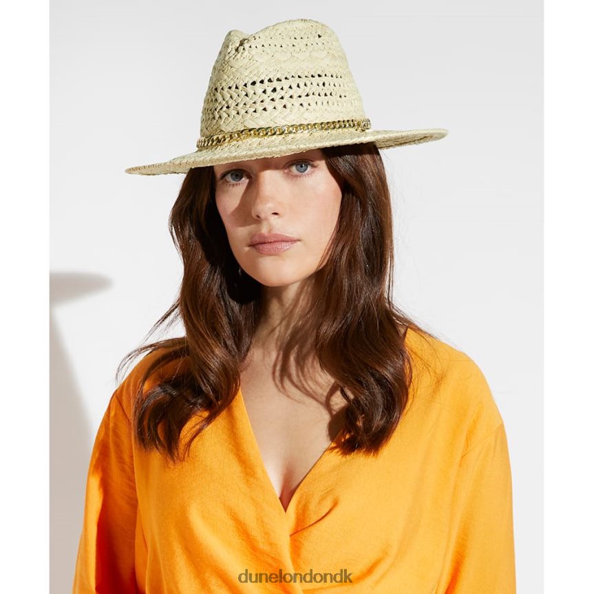 fritende raffiavævet solhat Dune London Kvinder naturlig NXB060117