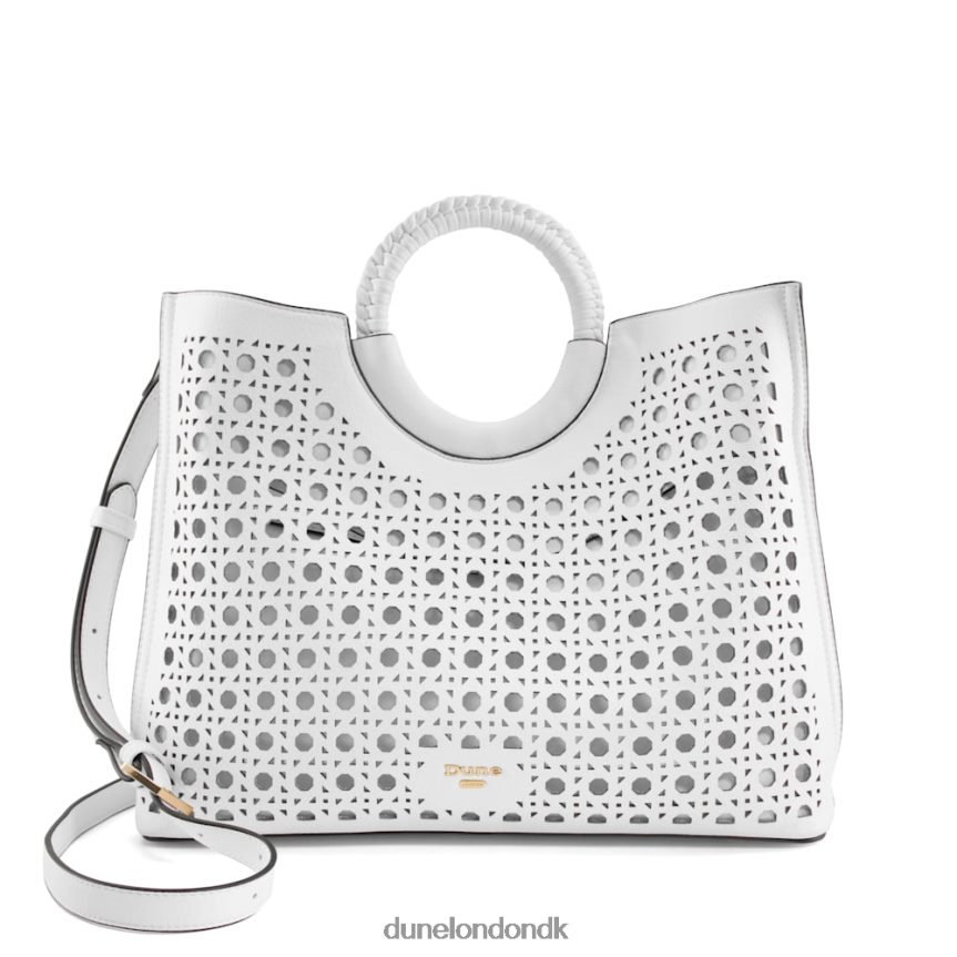 dellila laserskåret mulepose Dune London Kvinder hvid NXB060251
