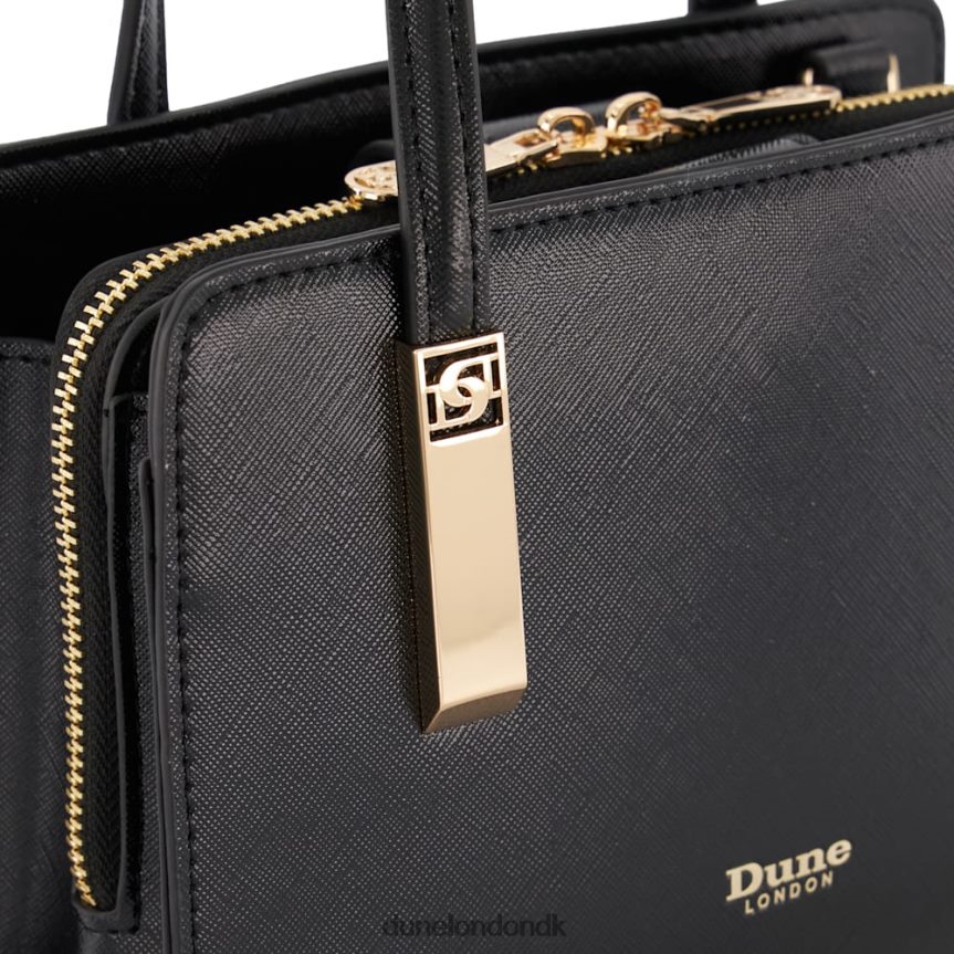 dinkydenbeigh t lille top håndtag tote Dune London Kvinder sort NXB06033
