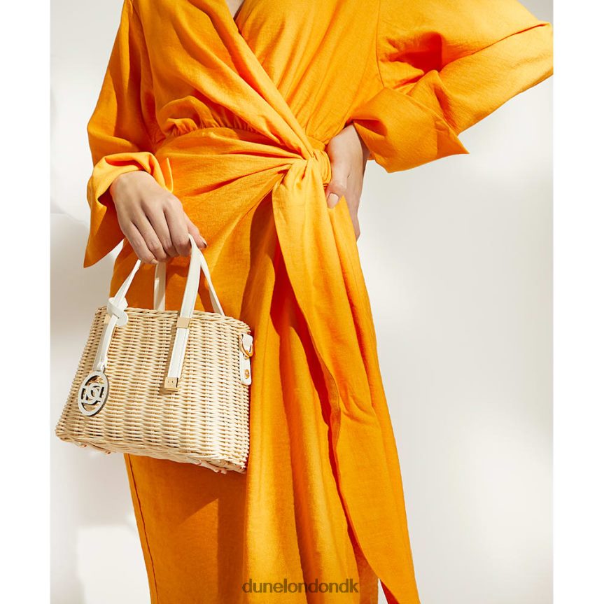 dinkydorries lille raffia mulepose Dune London Kvinder naturlig NXB060145