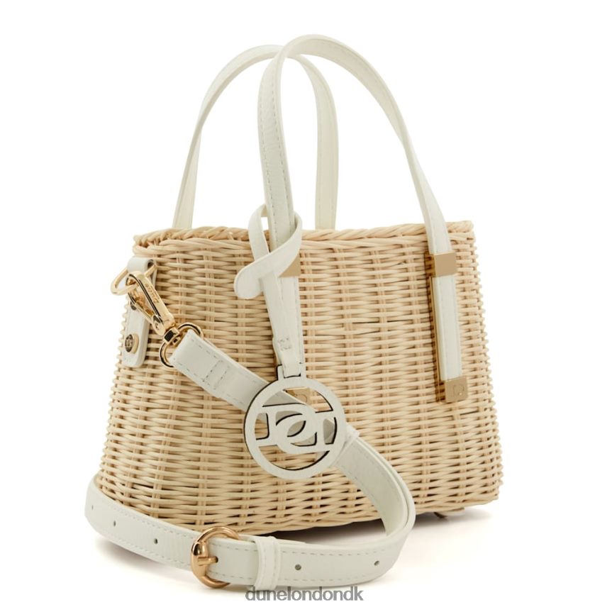 dinkydorries lille raffia mulepose Dune London Kvinder naturlig NXB060145