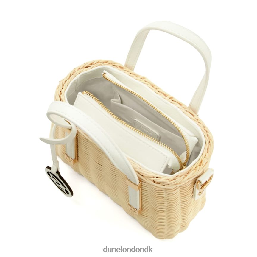 dinkydorries lille raffia mulepose Dune London Kvinder naturlig NXB060145