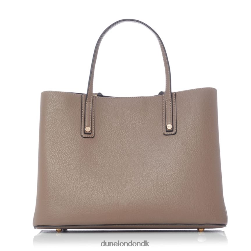 dorrie logo-hardware mulepose Dune London Kvinder grå NXB060392