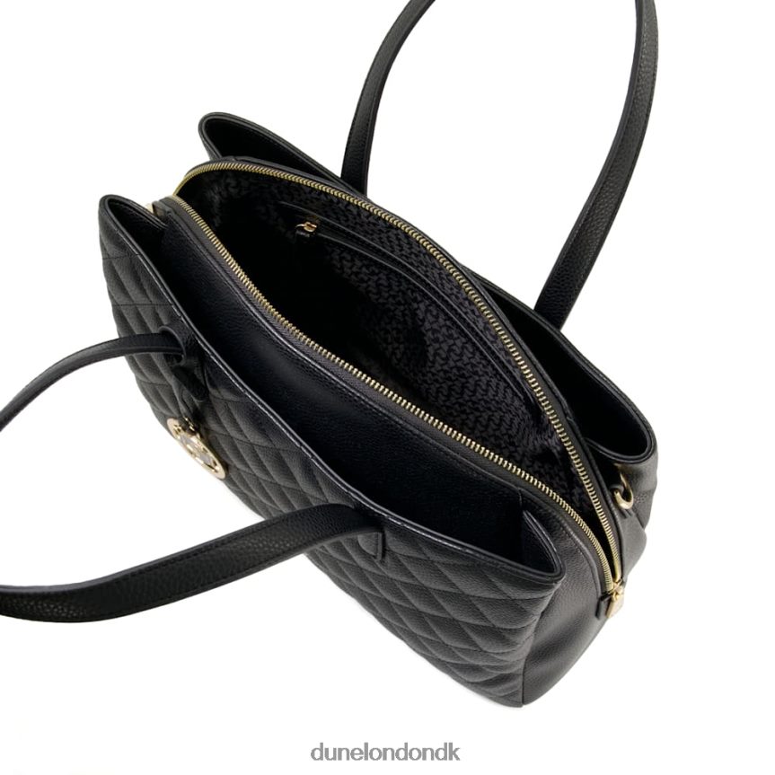 værdig stor diamant-quiltet mulepose Dune London Kvinder sort NXB060263