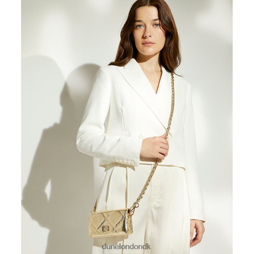 skie quiltet mikropose Dune London Kvinder guld NXB06035