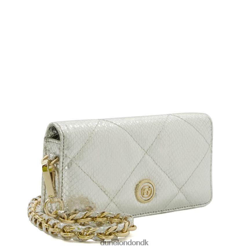 skie quiltet mikropose Dune London Kvinder sølv NXB06036