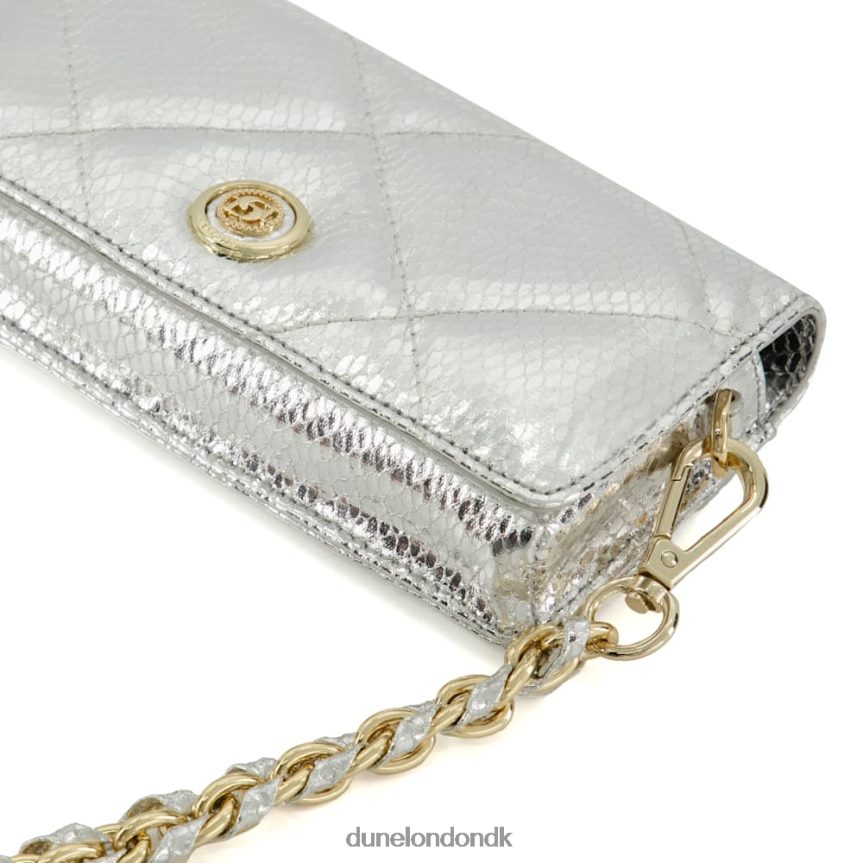 skie quiltet mikropose Dune London Kvinder sølv NXB06036