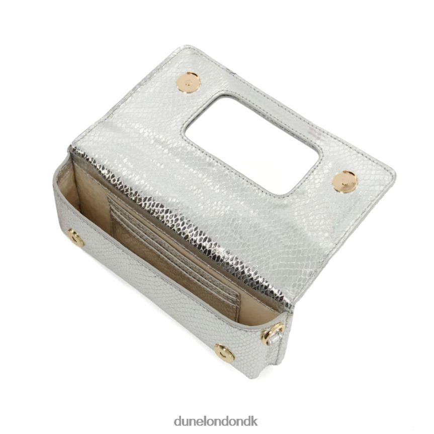 skie quiltet mikropose Dune London Kvinder sølv NXB06036