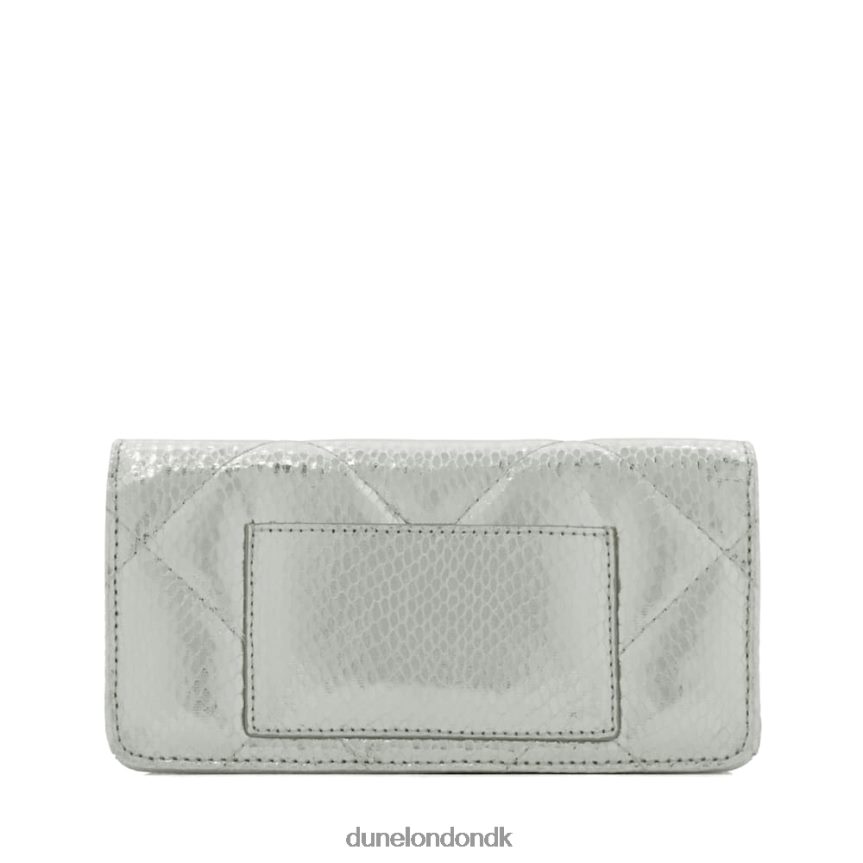 skie quiltet mikropose Dune London Kvinder sølv NXB06036