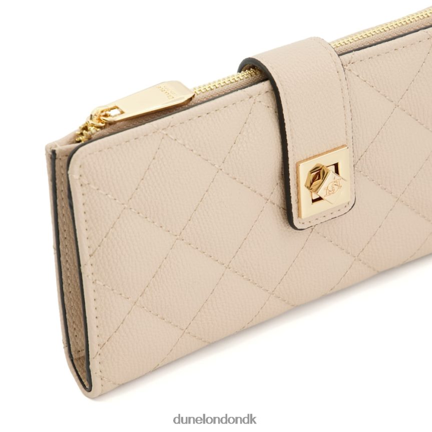 klintons tur-lås-rem quiltet kortholder Dune London Kvinder nøgen NXB060185