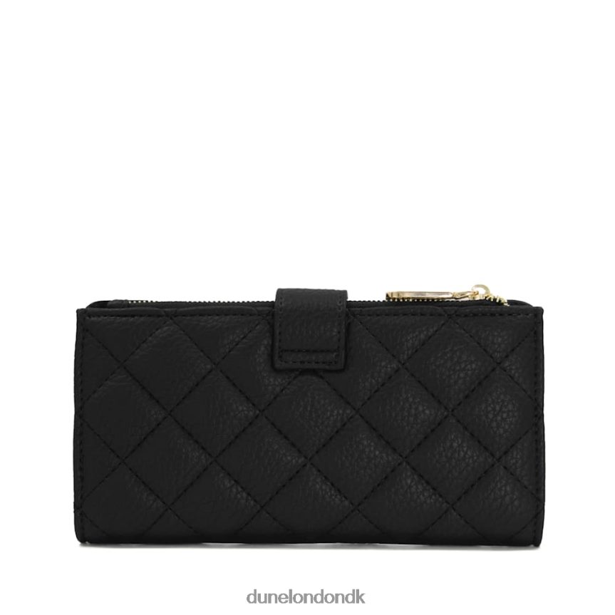 klintons tur-lås-rem quiltet kortholder Dune London Kvinder sort NXB060220