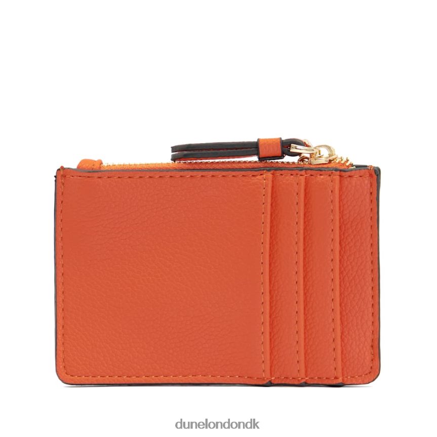 knoxville struktureret charm-detalje kortholder Dune London Kvinder orange NXB060259